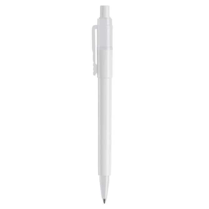 Długopis Baron Colour nieprzezroczysty / Biały LT80900-N0007