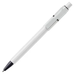 Długopis Baron nieprzezroczysty / Biały / żółty LT80906-N0141