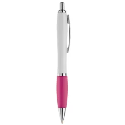 Długopis biały Hawaï / Biały / różowy LT80432-N0176