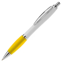 Długopis biały Hawaï / Biały / żółty LT80432-N0141