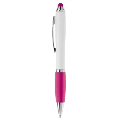 Długopis biały Hawaï stylus / Biały / różowy LT80433-N0176