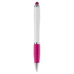 Długopis biały Hawaï stylus / Biały / różowy LT80433-N0176