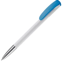 Długopis Deniro / Biały / jasnoniebieski LT87954-N0112