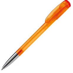 Długopis Deniro frosty / Ecru / pomarańczowy LT87955-N5426