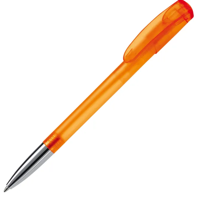 Długopis Deniro frosty / Ecru / pomarańczowy LT87955-N5426