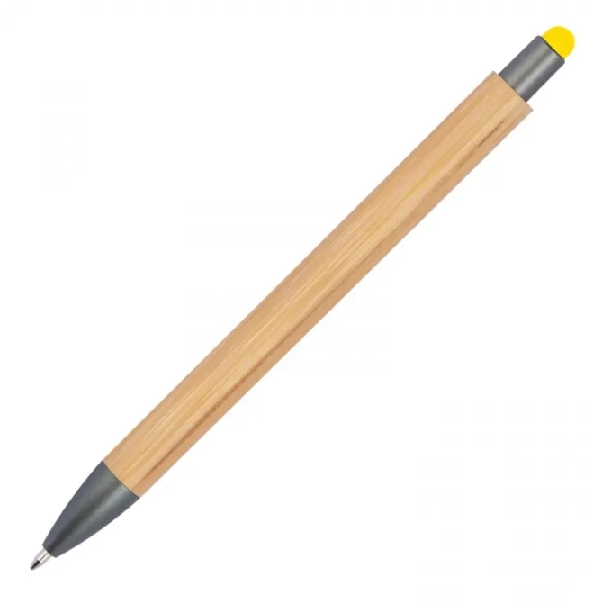 Długopis drewniany touch pen LUCIO / Niebieski 1219404