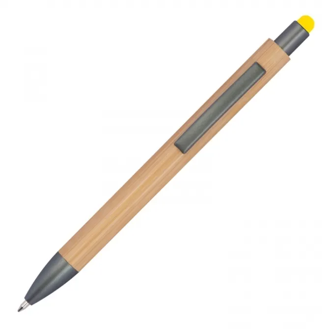 Długopis drewniany touch pen LUCIO / Niebieski 1219404