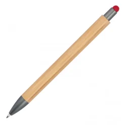 Długopis drewniany touch pen LUCIO / Czerwony 1219405