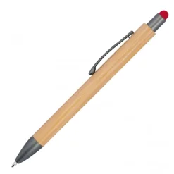 Długopis drewniany touch pen LUCIO / Czerwony 1219405