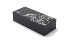 Długopis EXO Husaria Polska, czarny korpus, motyw flagi, wykończenia chromowane, etui Husaria / Czarny EXP1020.HPCTBP-CZ