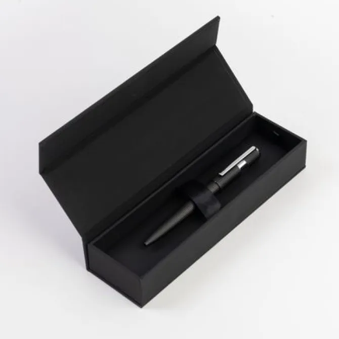 Długopis Gear Pinstripe Black / Rosegold / Czarny HSV2854A