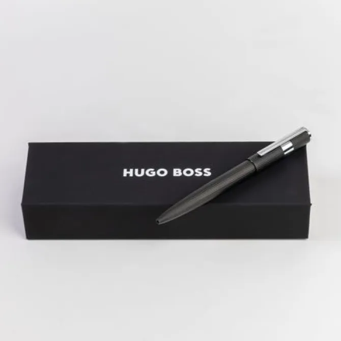 Długopis Gear Pinstripe Black / Rosegold / Czarny HSV2854A