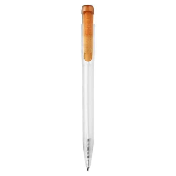 Długopis Ingeo TM Pen Clear przejrzysty / Ecru / niebieski LT87543-N5411