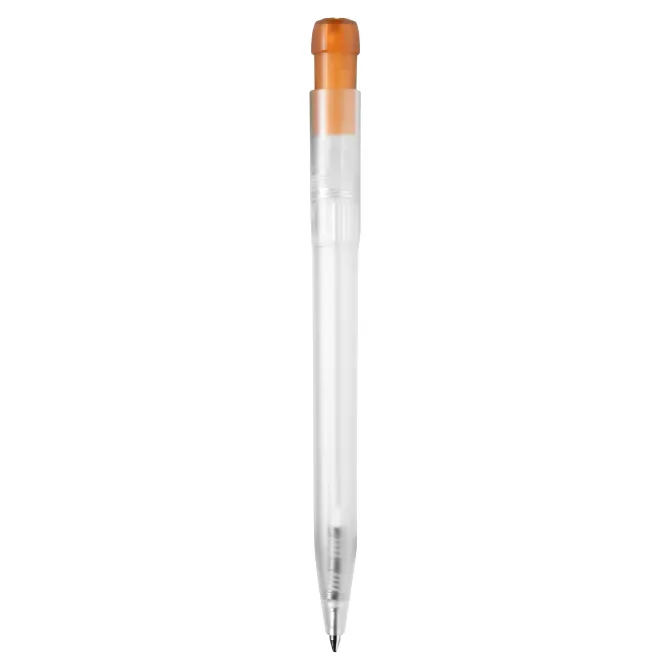 Długopis Ingeo TM Pen Clear przejrzysty / Ecru / niebieski LT87543-N5411
