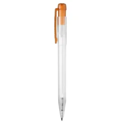Długopis Ingeo TM Pen Clear przejrzysty / Ecru / niebieski LT87543-N5411