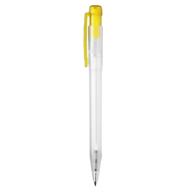 Długopis Ingeo TM Pen Clear przejrzysty / Ecru / żółty LT87543-N5441