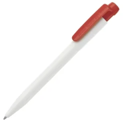 Długopis Ingeo TM Pen nieprzezroczysty / Biały / czerwony LT87542-N0121