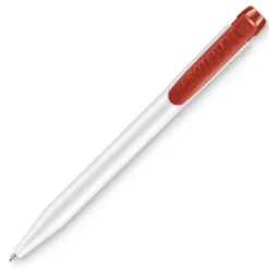 Długopis IProtect nieprzezroczysty / Biały / czerwony LT80913-N0121