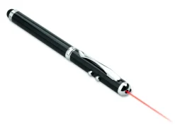 Długopis i wskaźnik laserowy / Czarny MO8097-03