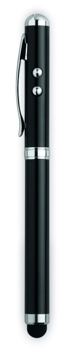 Długopis i wskaźnik laserowy / Czarny MO8097-03