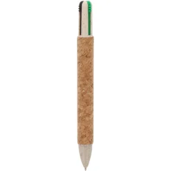 Długopis 4-kolorowy Cork / Naturalny LT87523-N0094