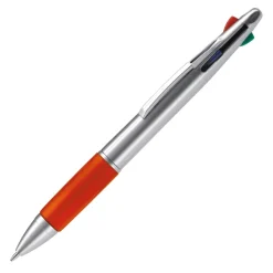 Długopis 4-kolorowy / Srebrny / czerwony LT87226-N0521