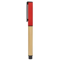Długopis kulkowy bambusowy / Ciemnoczerwony LT81152-N0020