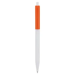 Długopis Kuma w mocnym kolorze / Biały / pomarańczowy LT87877-N0126