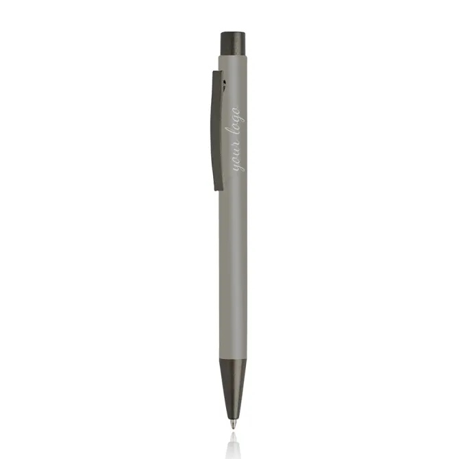Długopis metalowy aluminiowy soft touch / Rupen / Royal blue IP13148764