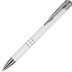 Długopis metalowy ASCOT / Biały 333906
