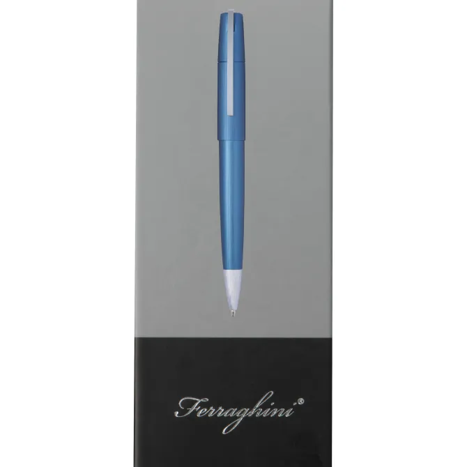Długopis metalowy Ferraghini PATRIZIO / Niebieski F26304