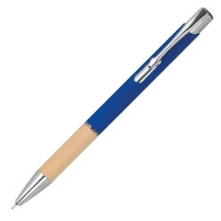 Długopis metalowy półżelowy NAPLES / Niebieski 433304