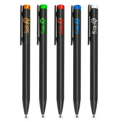 Długopis metalowy soft touch / Clipsy / Pomarańczowy IP13149532