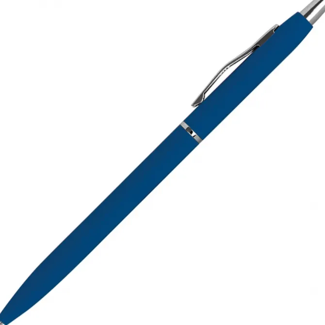 Długopis metalowy soft touch CONCETTA / Niebieski 1174704