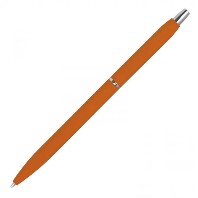 Długopis metalowy soft touch CRISTINA / Pomarańczowy 1071510