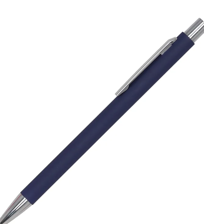 Długopis metalowy soft touch GIORGIO / żółty 1368008