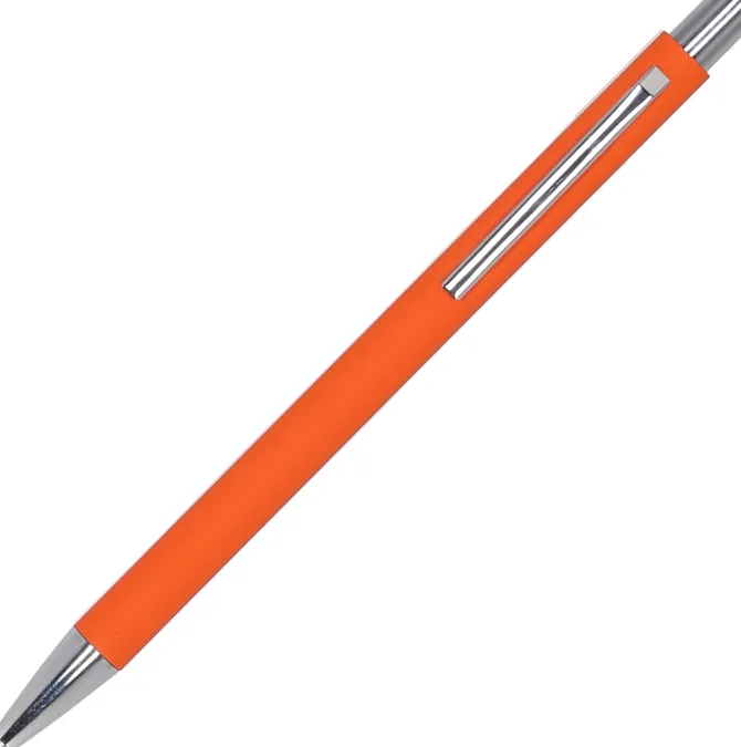 Długopis metalowy soft touch GIORGIO / Czerwony 1368005