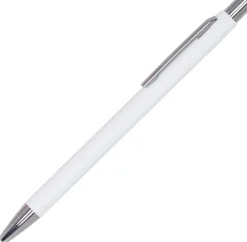 Długopis metalowy soft touch GIORGIO / Biały 1368006