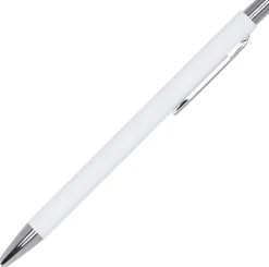 Długopis metalowy soft touch GIORGIO / Biały 1368006
