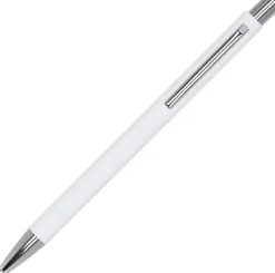 Długopis metalowy soft touch GIORGIO / Biały 1368006