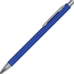 Długopis metalowy soft touch GIORGIO / Niebieski 1368004