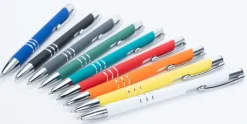 Długopis metalowy soft touch NEW JERSEY / Pomarańczowy 055510