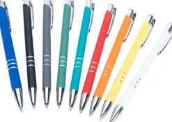 Długopis metalowy soft touch NEW JERSEY / żółty 055508
