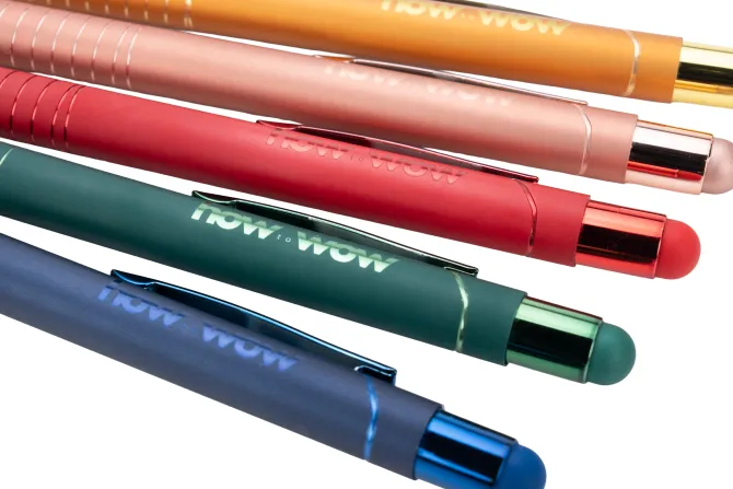 Długopis metalowy touch pen ANGELO / Granatowy 1541344