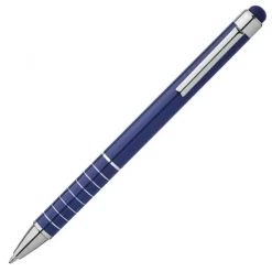 Długopis metalowy touch pen LUEBO / Niebieski 041804