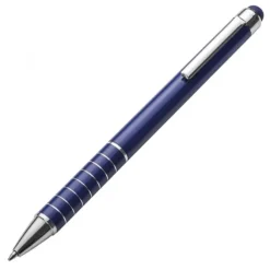Długopis metalowy touch pen LUEBO / Niebieski 041804