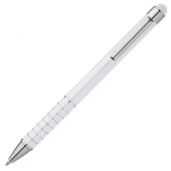 Długopis metalowy touch pen LUEBO / Biały 041806