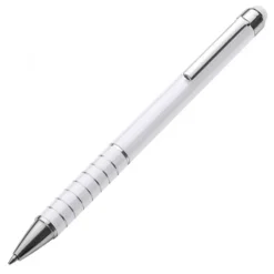 Długopis metalowy touch pen LUEBO / Biały 041806