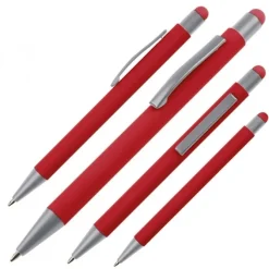 Długopis metalowy touch pen SALT LAKE CITY / Czerwony 093405