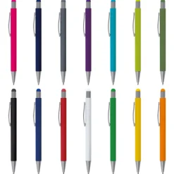 Długopis metalowy touch pen SALT LAKE CITY / żółty 093408